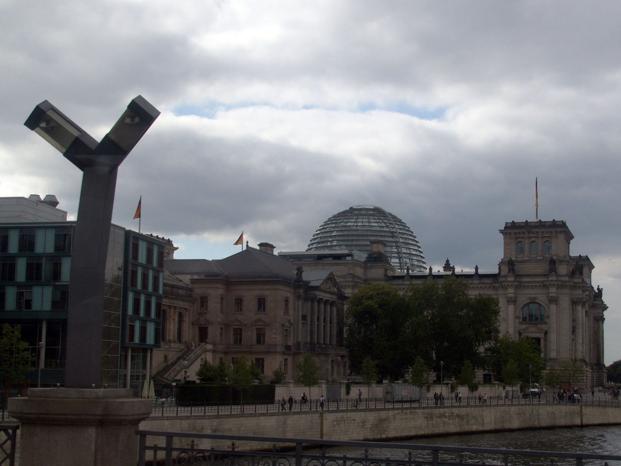 Blick zum Reichstag