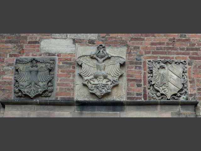 Wappen über dem Tor