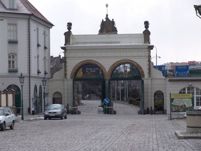 Pilsner Urquell - Das weltbekannte Tor der Brauerei