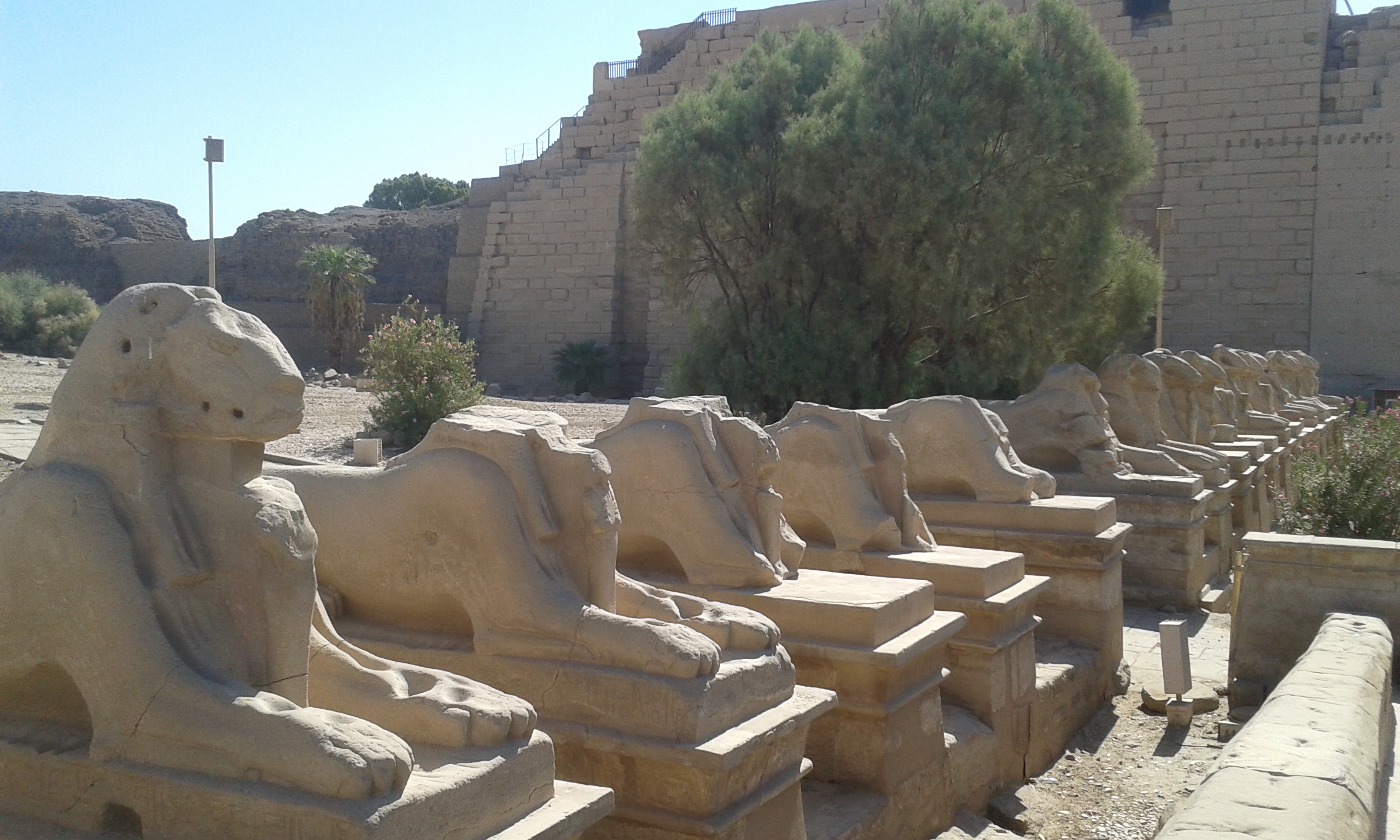 Im Karnak Tempel