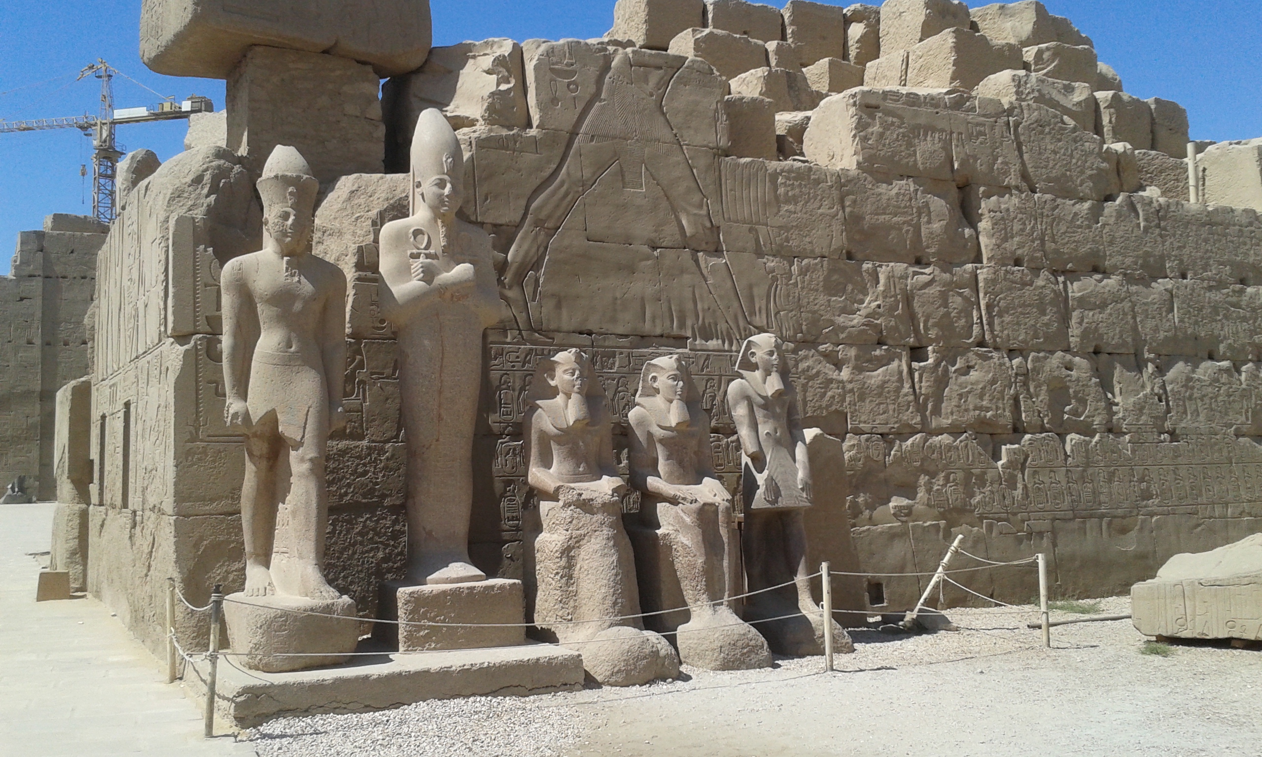 Im Karnak Tempel