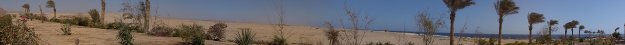 Panorama von der Terrasse aus