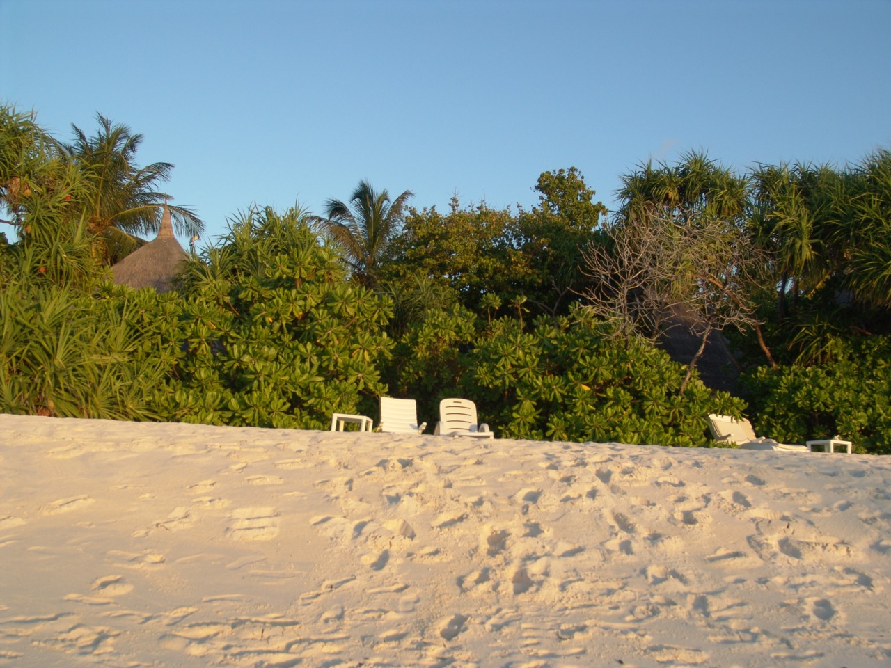 Strand in der Lagune