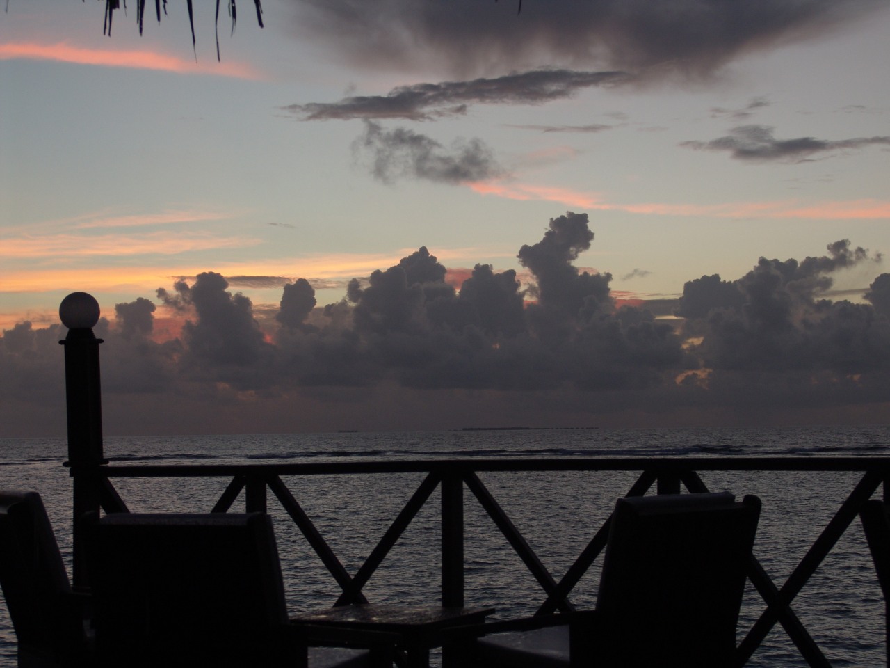 Sonnenuntergang von der Sundown-Bar