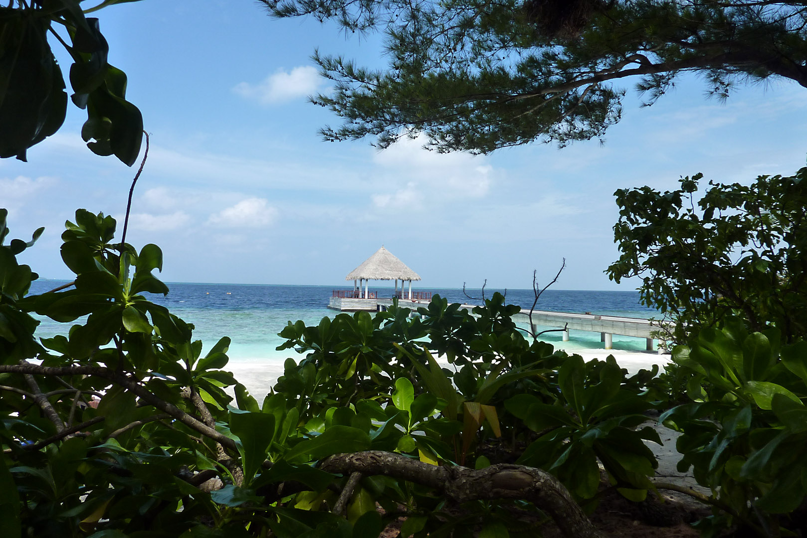 Blick zum Main Jetty