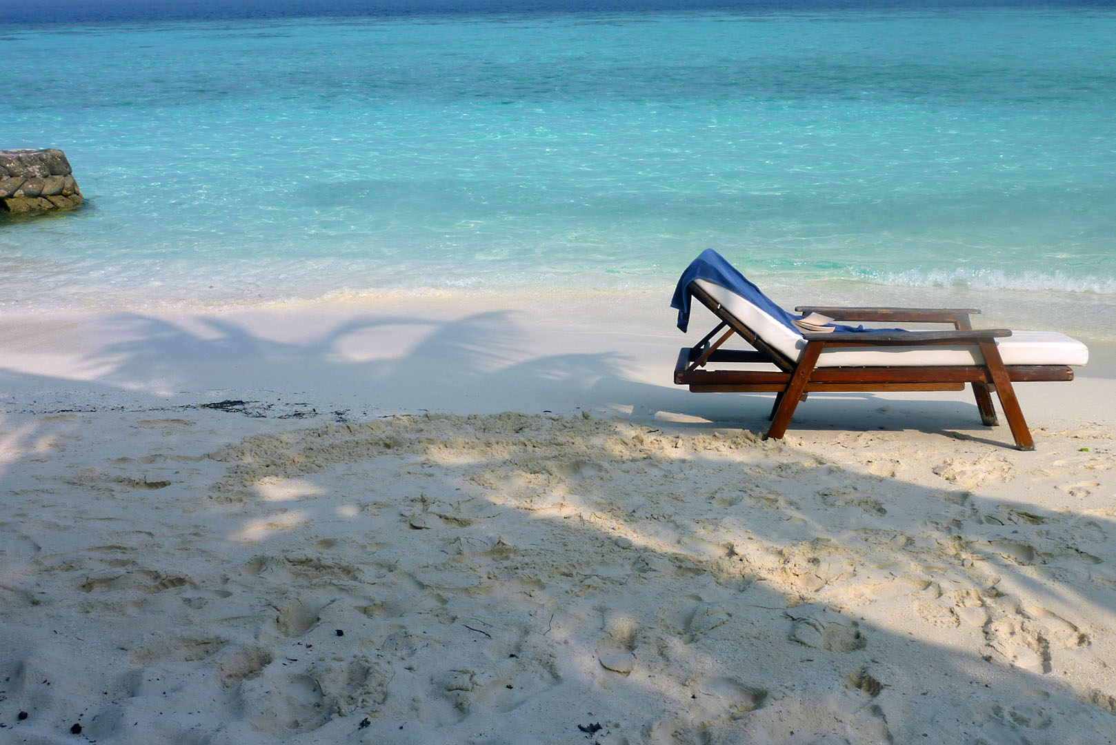 Unsere Bucht vor dem Zimmer