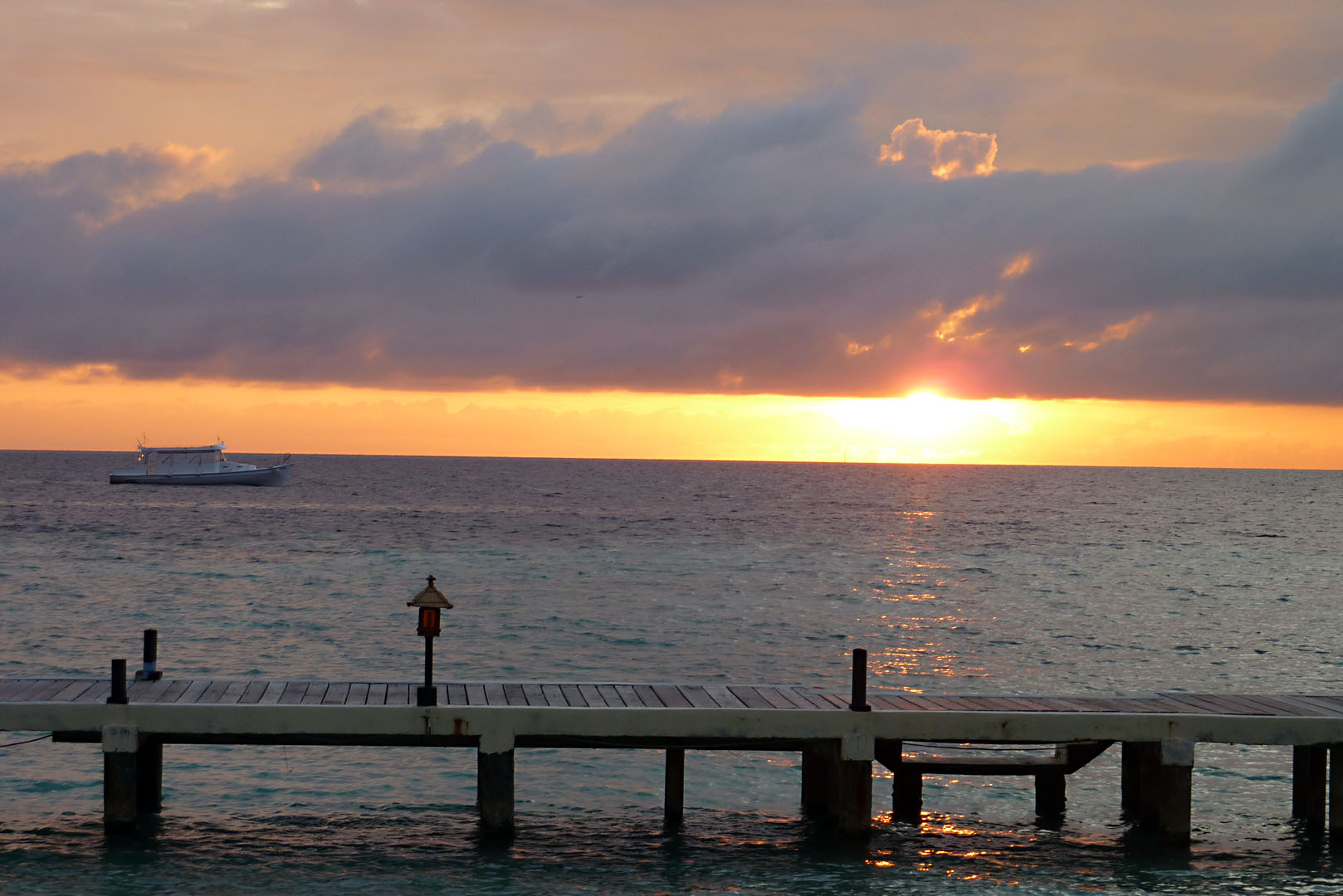 Ein Sonnenuntergang auf Eriyadu