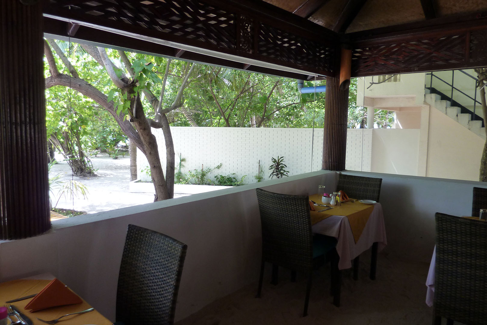 Unser Platz im Restaurant