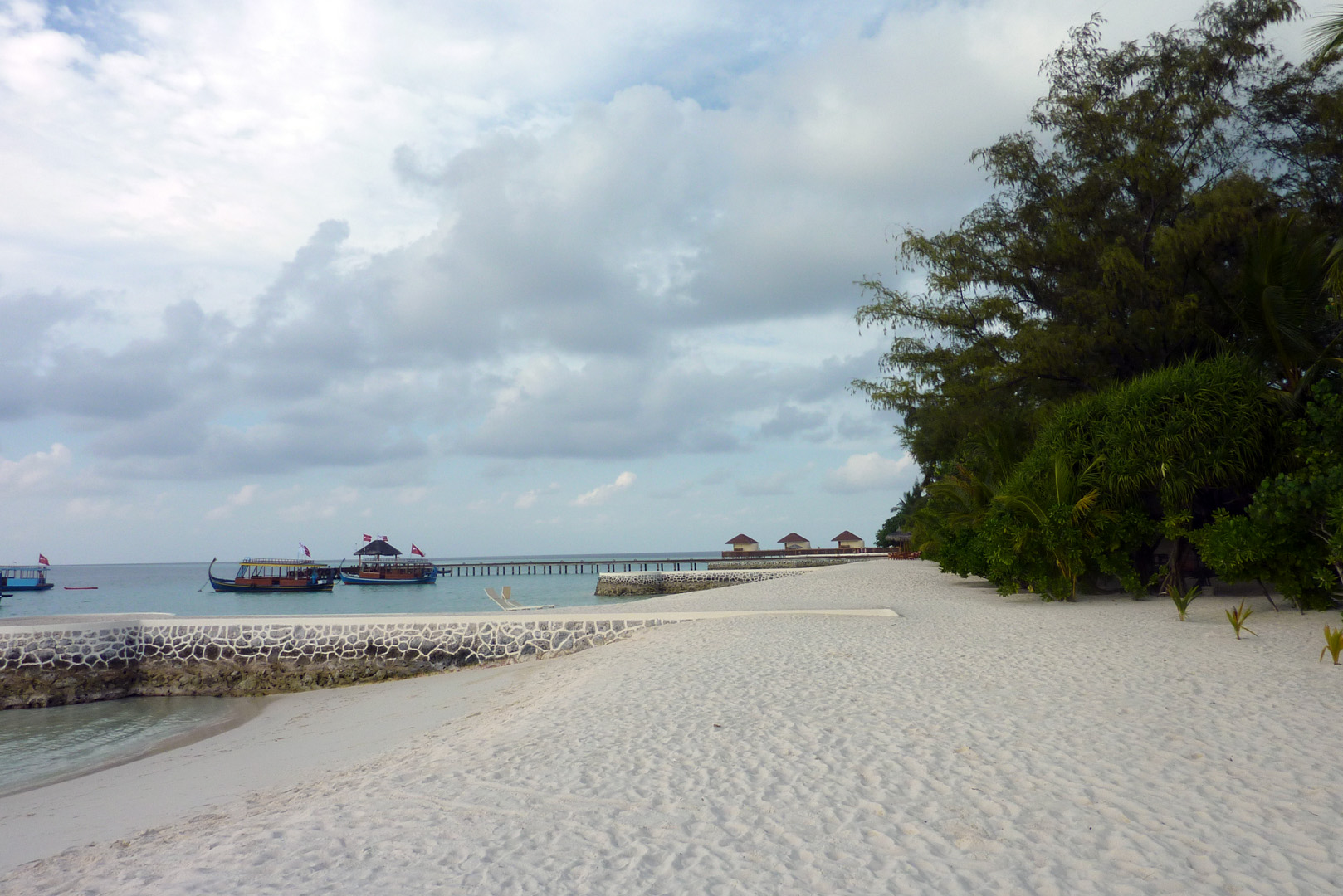 Strand auf der Westseite