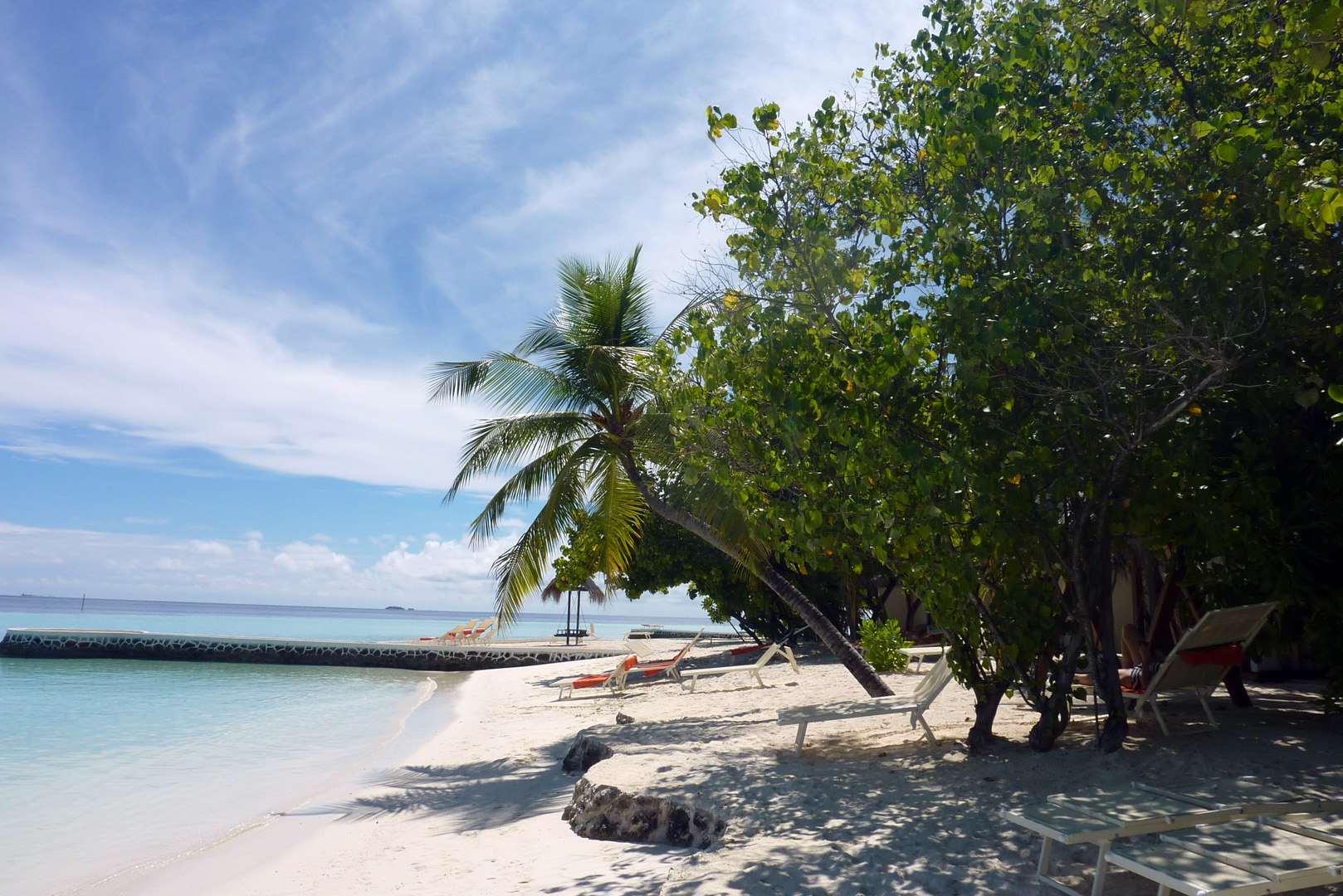 Der Strand im Südosten