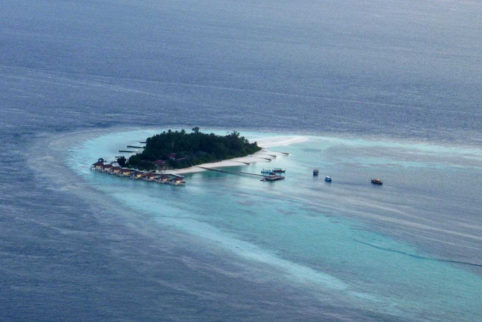 Maayafushi vom Airtaxi aus