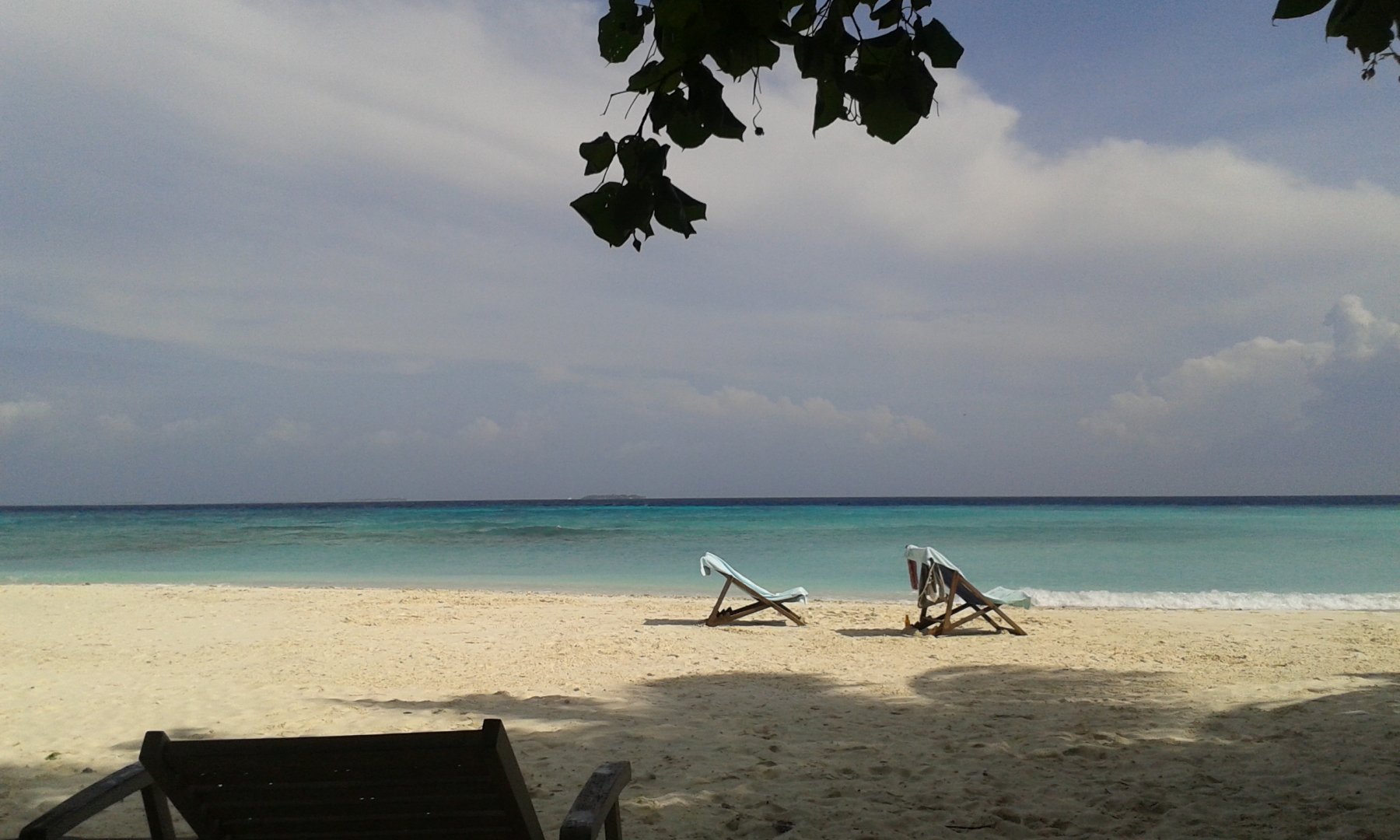 Viel war wie immer nicht los aufm Strand