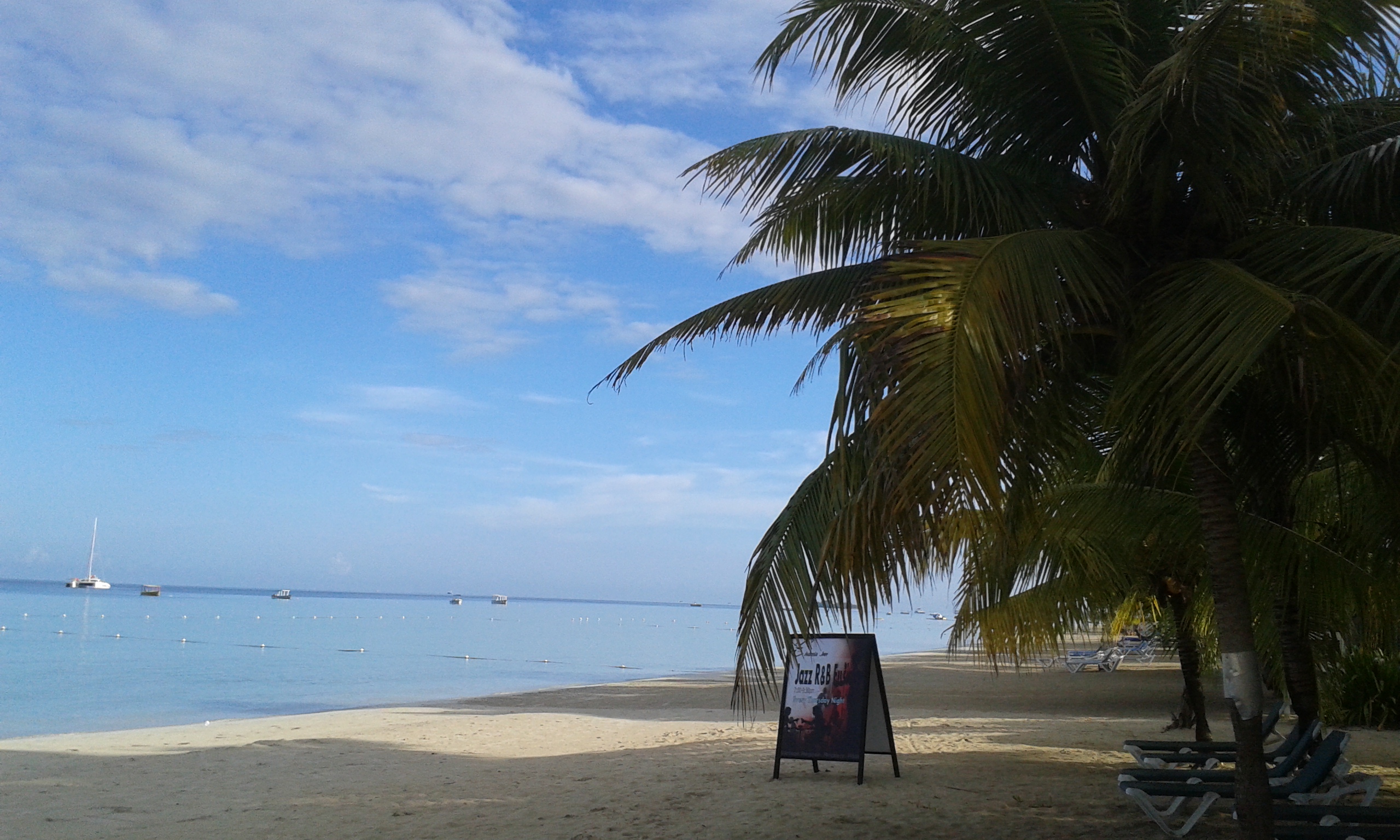 Sandstrand von Negril