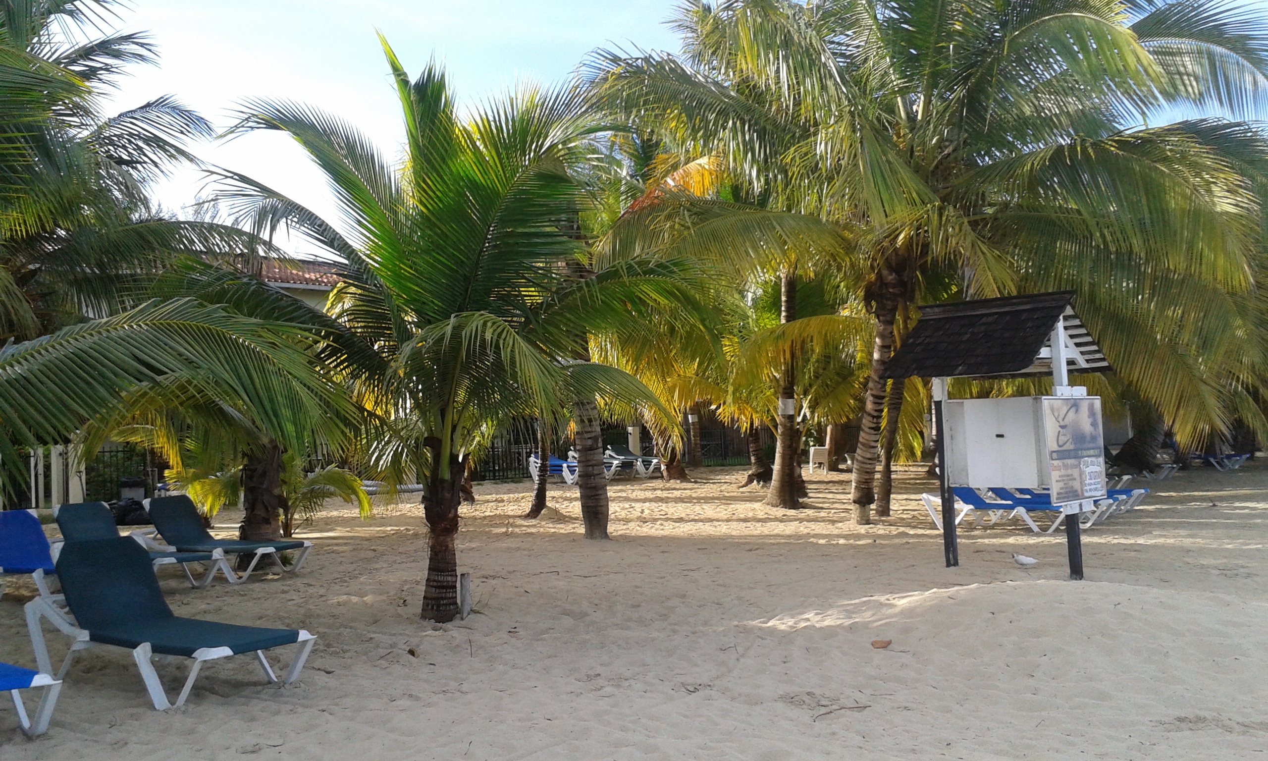 Der Strand - viel war nicht los