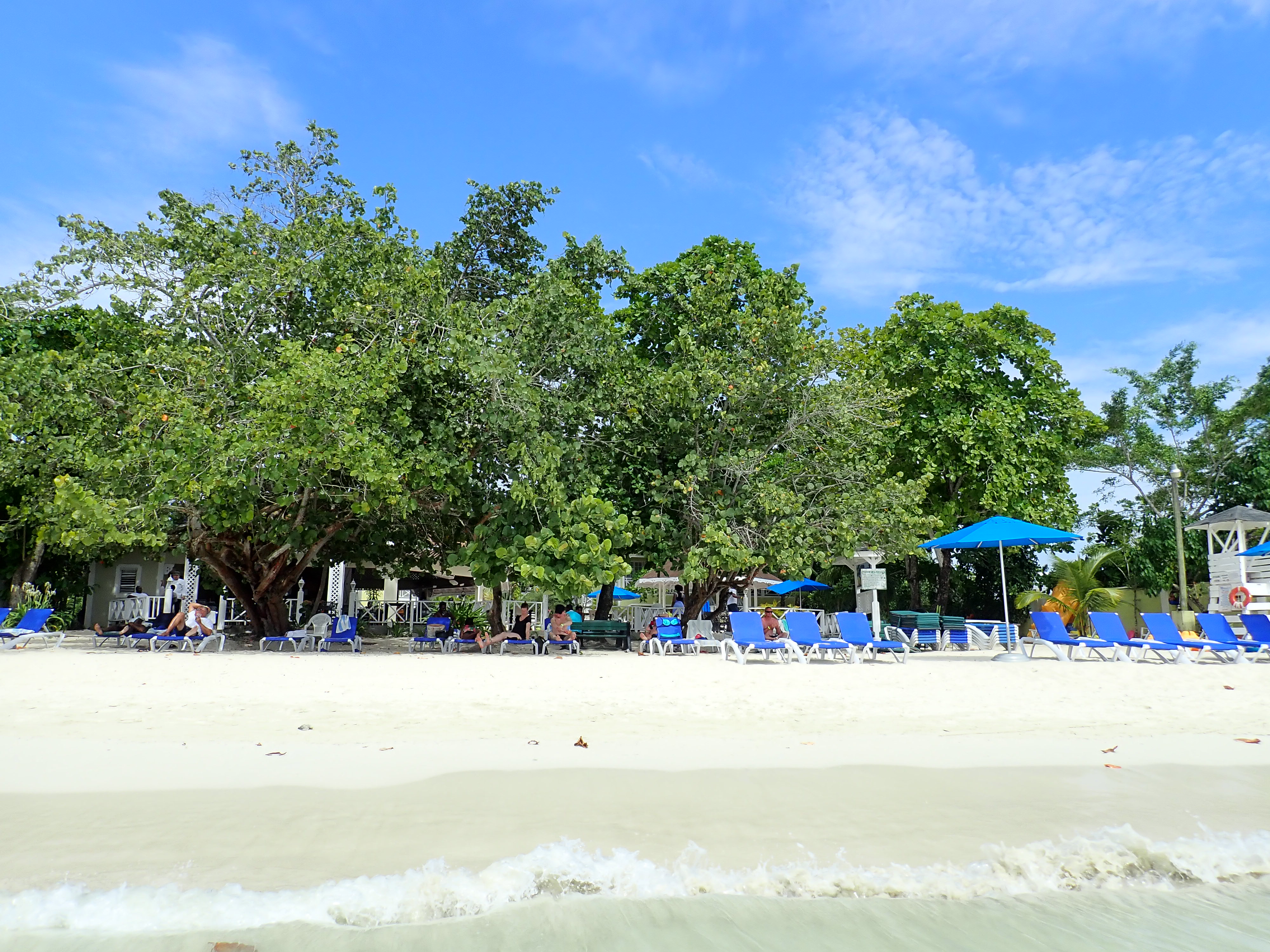 Strand vom Merrils III - fest in italienischer Hand