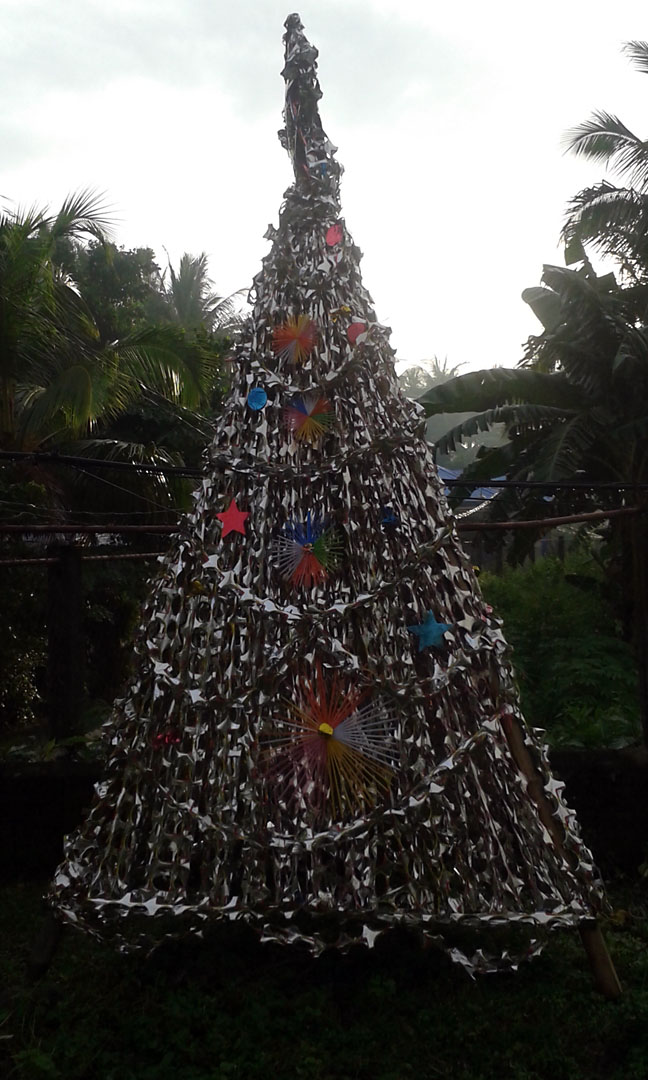 Christbaum in Pandan