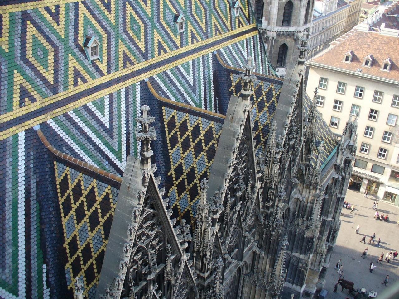 Blick vom Stephansdom