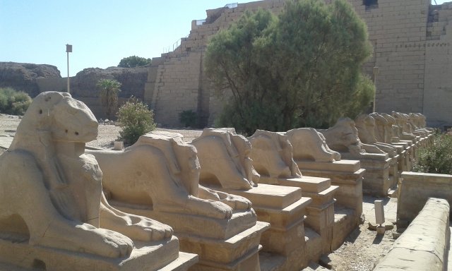 Im Karnak Tempel