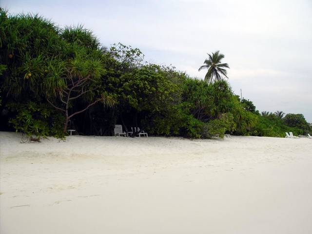 Strand auf der Lagunenseite