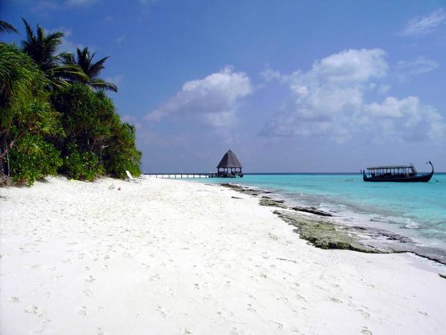 Strand auf der Lagunenseite