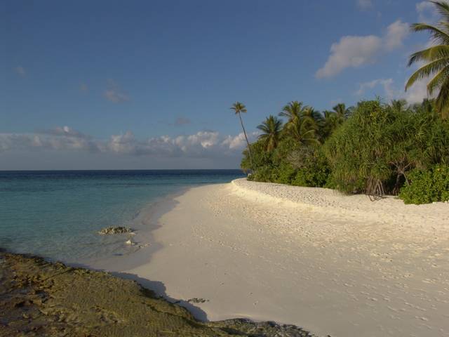 Lagune bei Ebbe