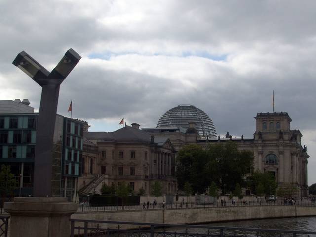 Blick zum Reichstag