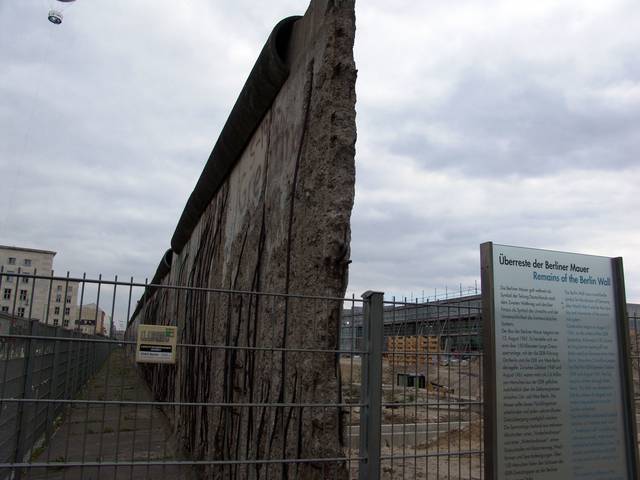 Überreste der Berliner Mauer