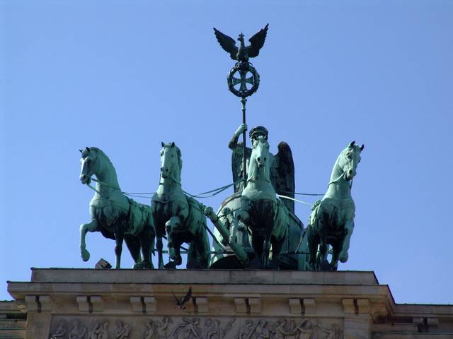 Die Quadriga vom Brandenburger Tor