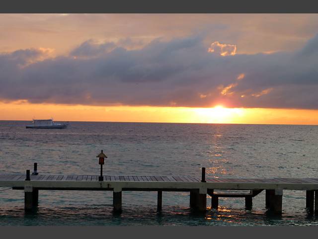 Ein Sonnenuntergang auf Eriyadu