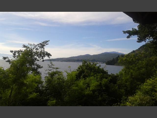 Ausblick von unserer Terrasse