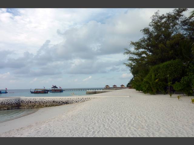 Strand auf der Westseite