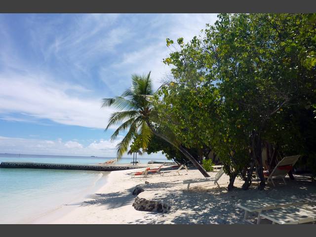 Der Strand im Südosten