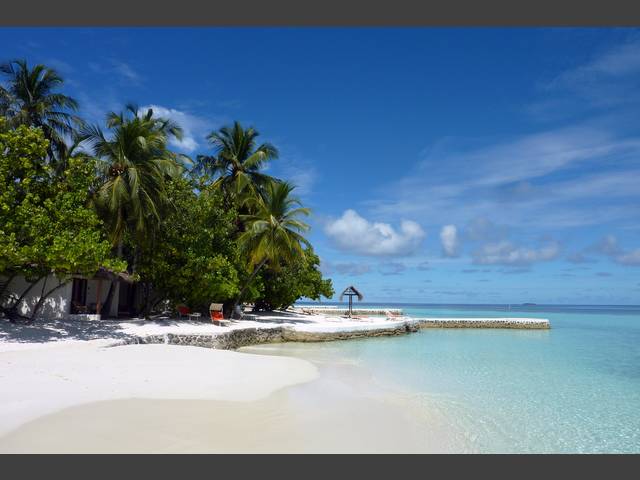 Der Strand im Südosten