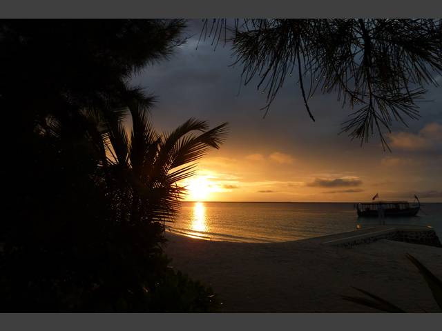 Sunset-Stimmung an der Bar