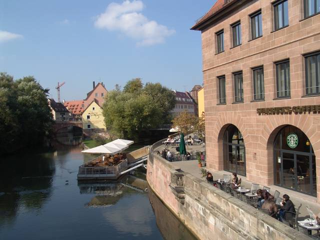 Blick über die Pegnitz