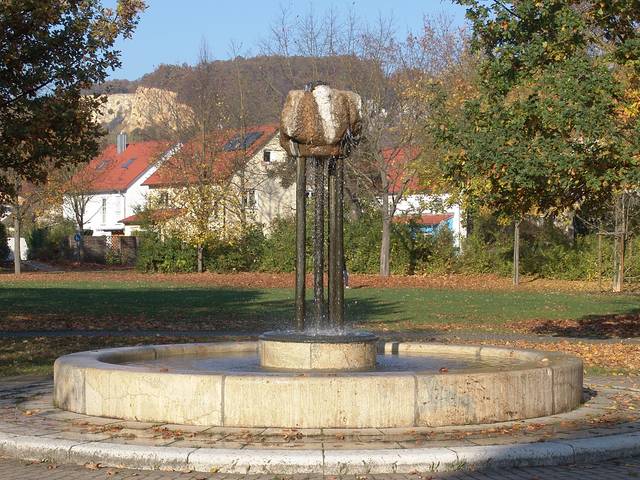 Brunnen im Park