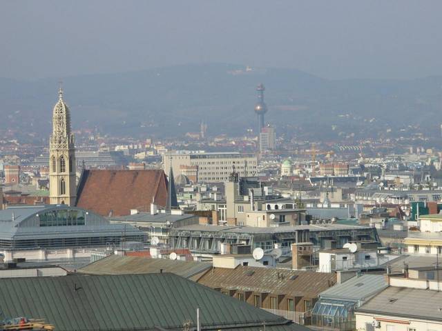 Blick vom Stephansdom