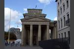 Brandenburger Tor von der Seite